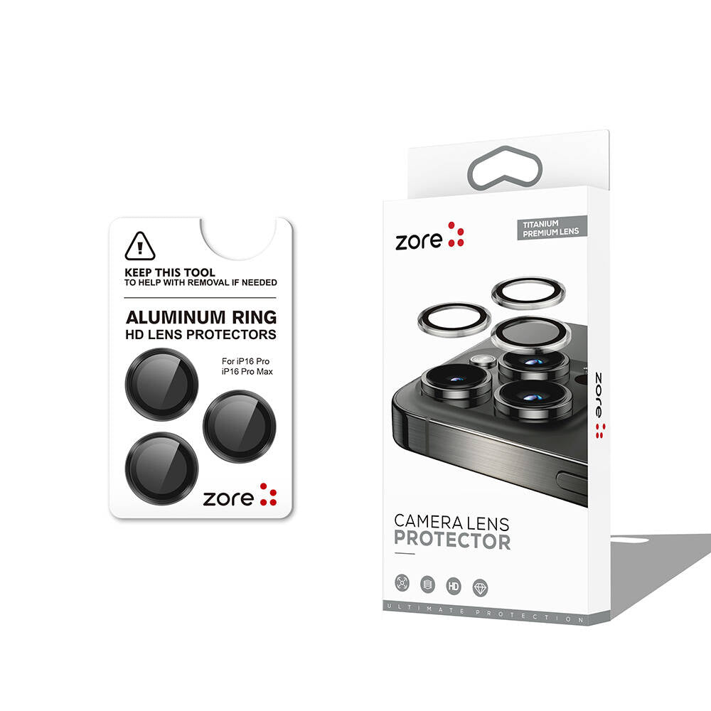 Zore CL-12 Premium Safir Kamera Lens Koruyucu - enzaksesuar