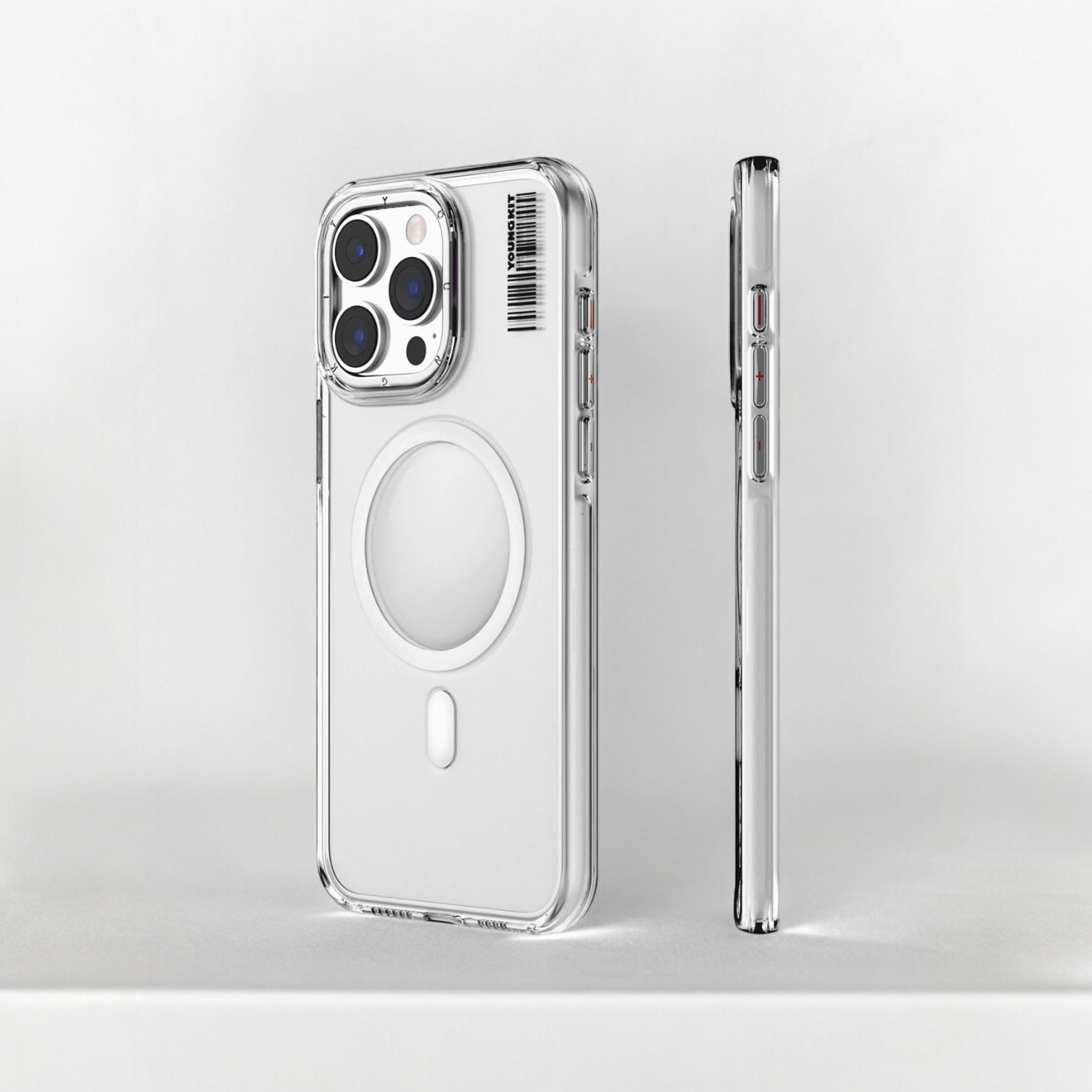 Magsafe Şarj Özellikli Şeffaf Youngkit Crystal Shield Serisi Kapak- Product vendor