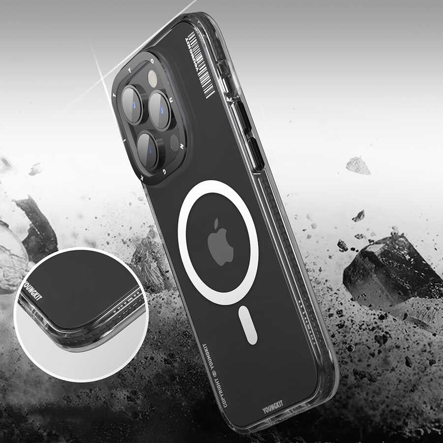 Youngkit Exquisite Serisi iPhone Siyah Kapak - enzaksesuar