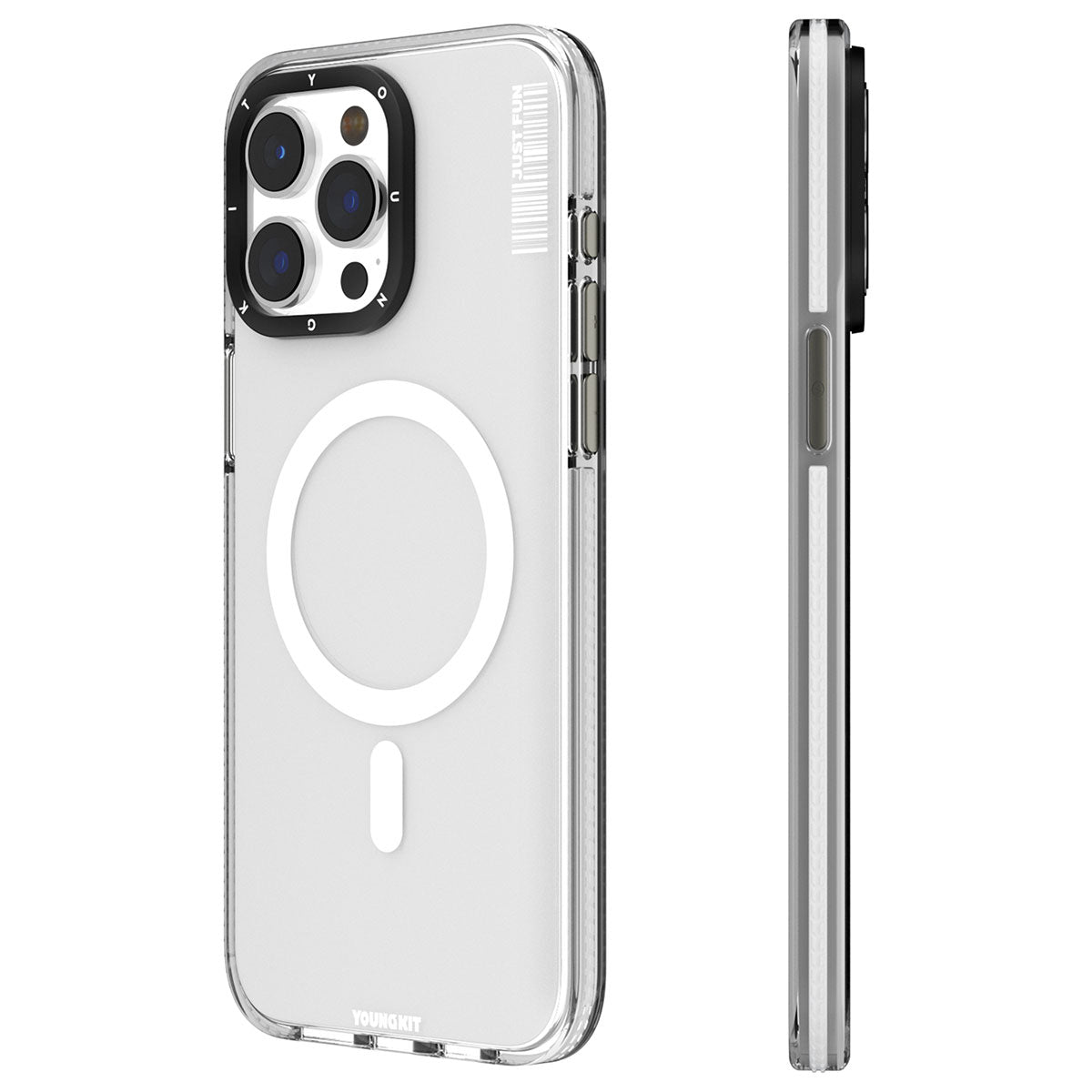 Youngkit Crystal Color Serisi Şeffaf Kapak - enzaksesuar