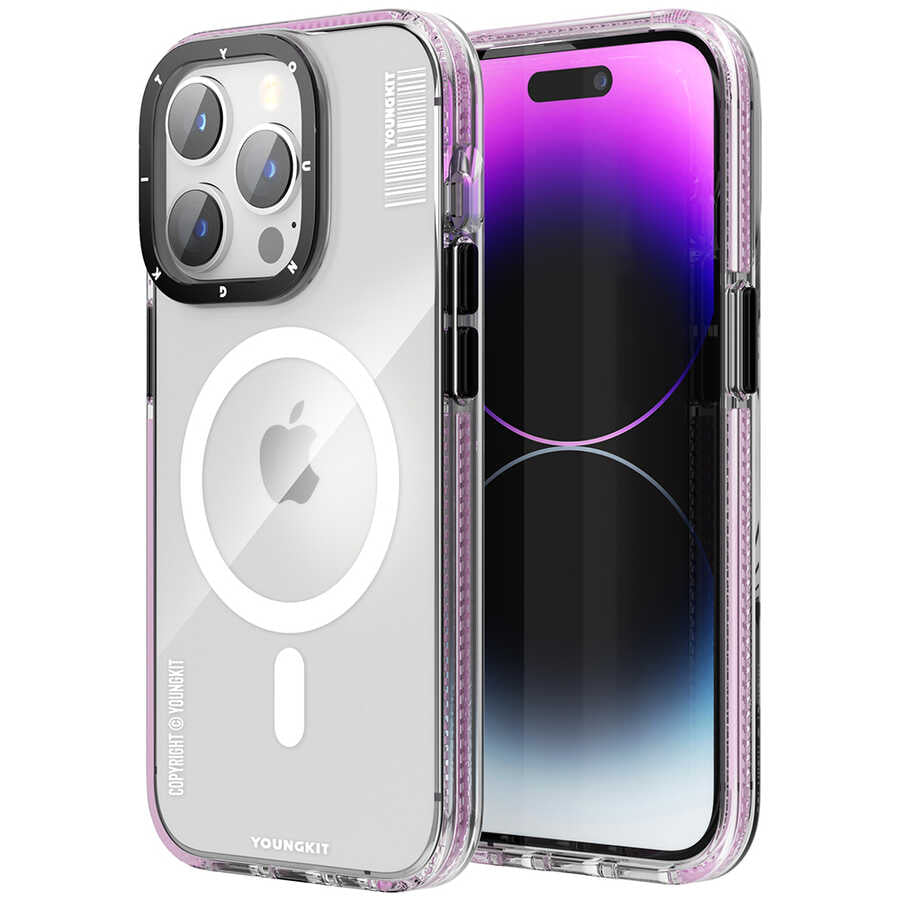 Youngkit Exquisite Serisi iPhone Pembe Kapak - enzaksesuar