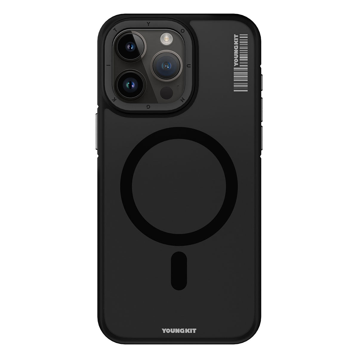 Youngkit Rock Sand Serisi iPhone Kapak Gri- Product vendor