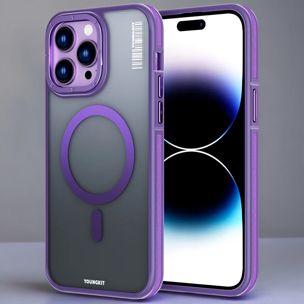 Youngkit Rock Sand Serisi iPhone Kapak Gri- Product vendor