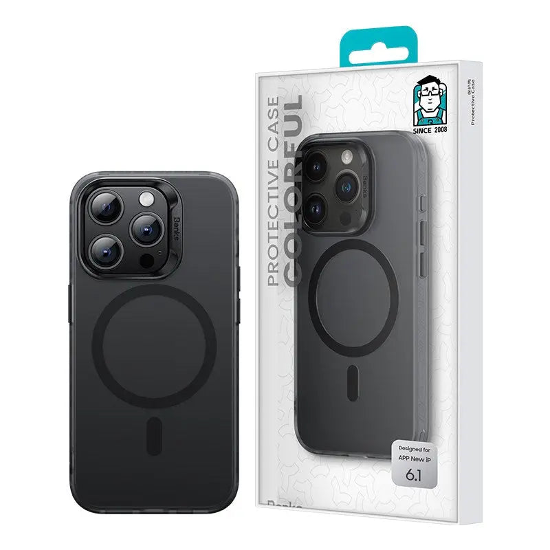 Benks Lucid Armor Serisi iPhone Siyah Kapak - enzaksesuar