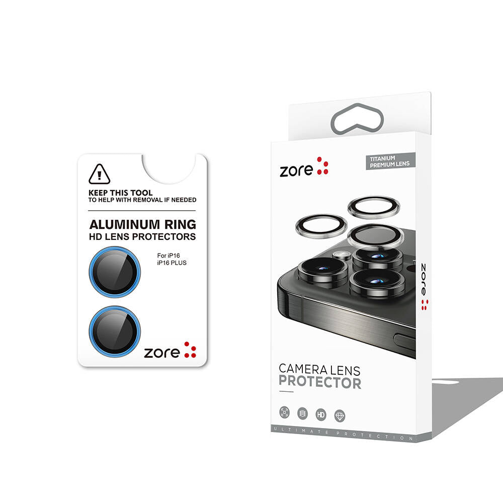 Zore CL-12 Premium Safir Kamera Lens Koruyucu - enzaksesuar