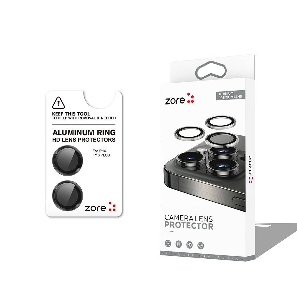 Zore CL-12 Premium Safir Kamera Lens Koruyucu - enzaksesuar