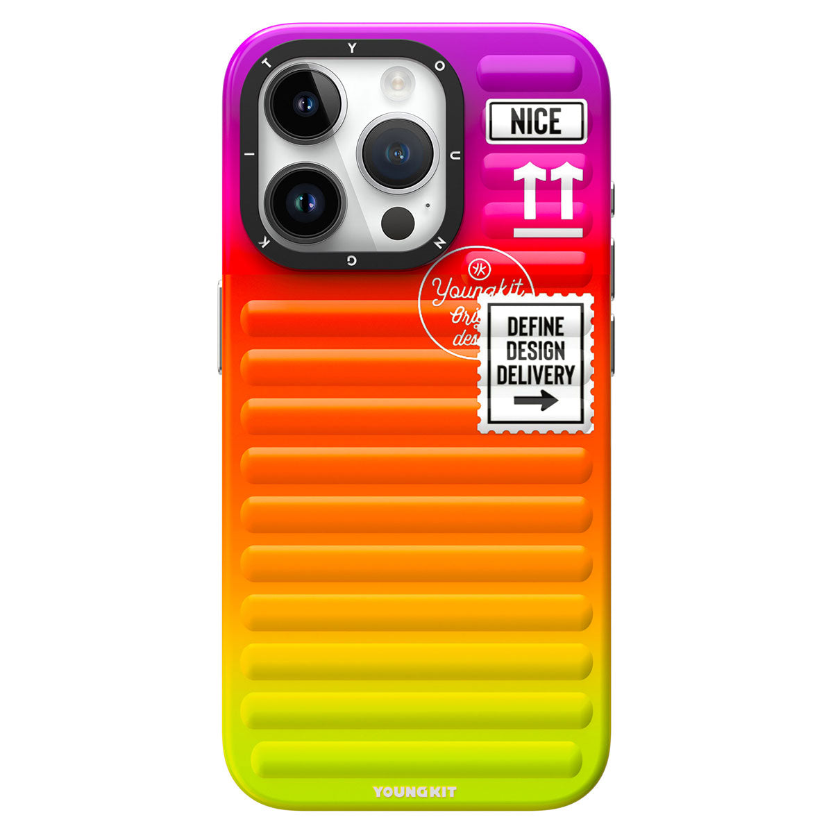 Youngkit Secret Color Serisi iPhone Turuncu Kapak - enzaksesuar