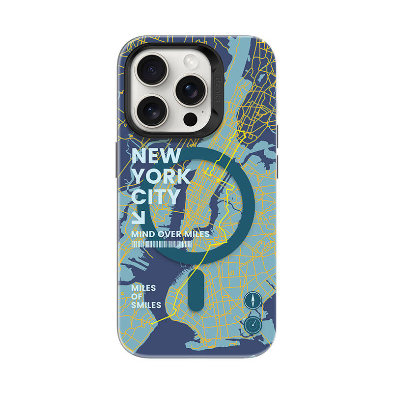 Magsafe Şarj Özellikli Benks City Serisi New York City Kapak - enzaksesuar