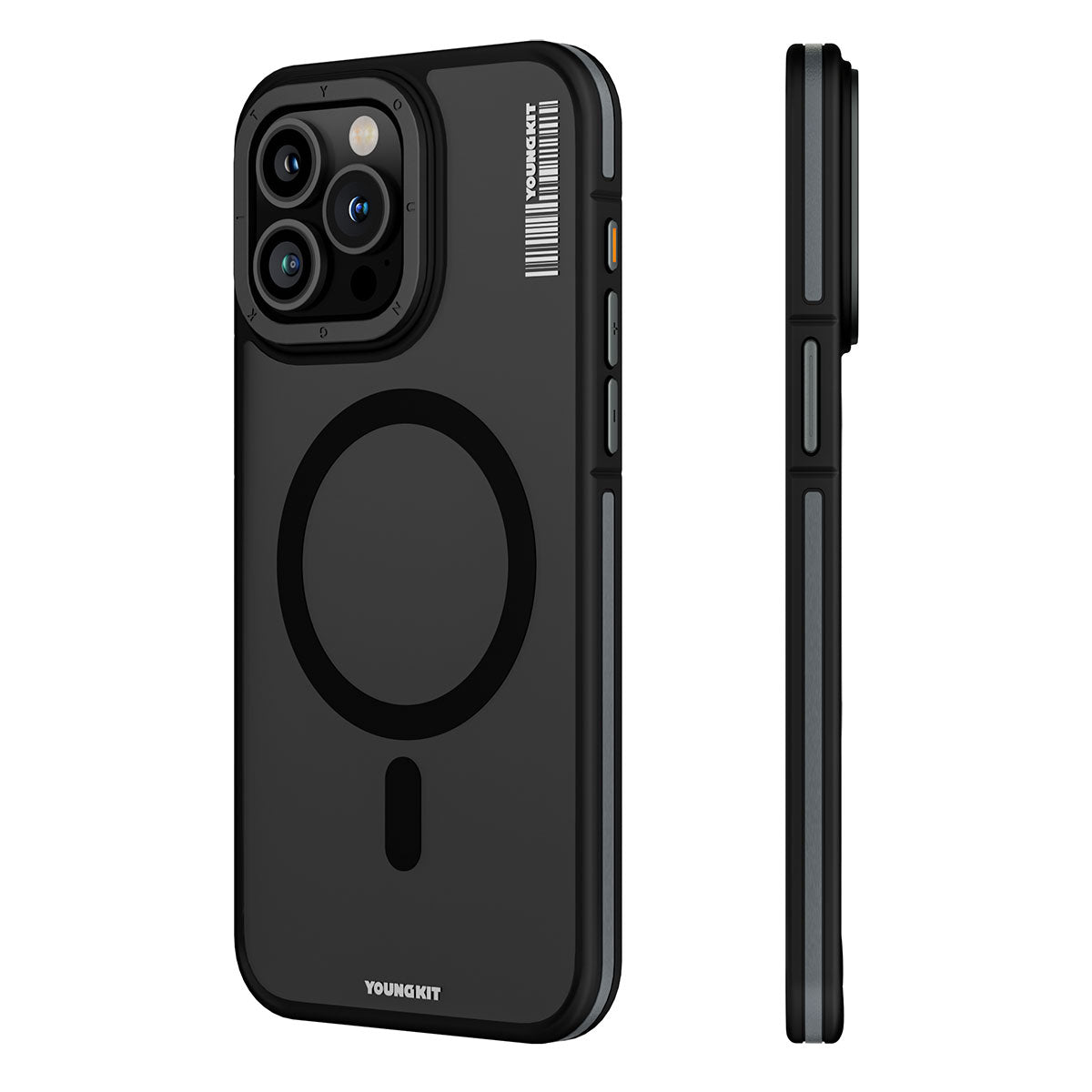 Youngkit Rock Sand Serisi iPhone Kapak Gri- Product vendor