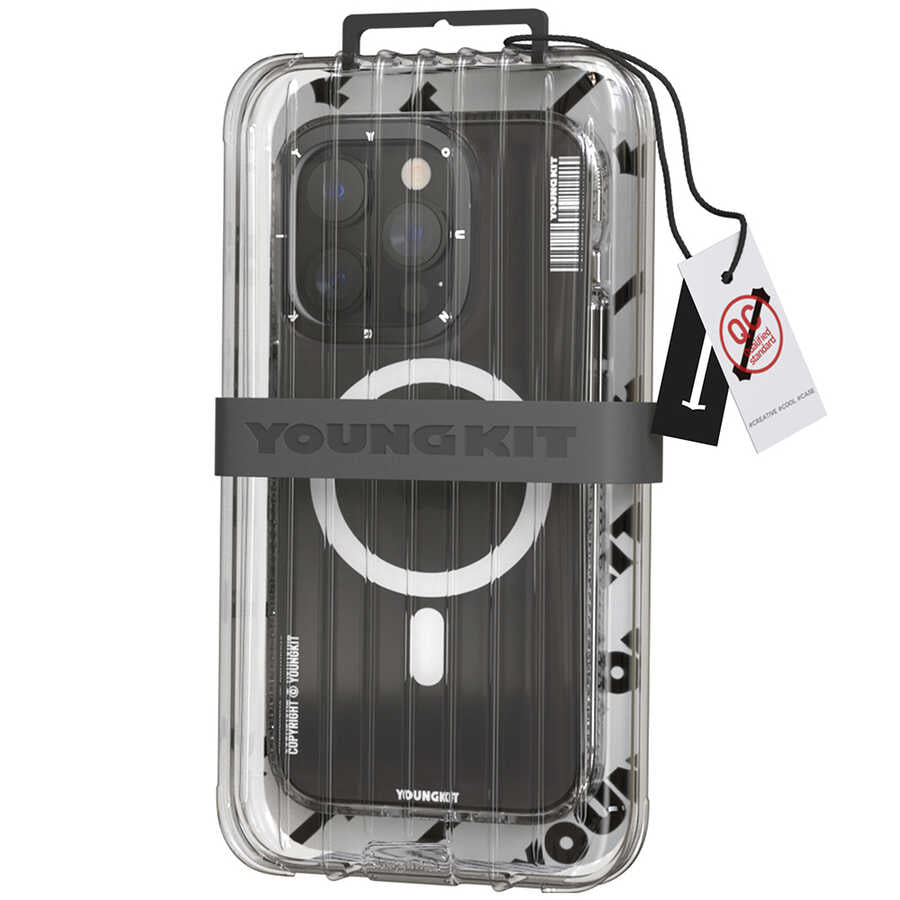Youngkit Exquisite Serisi iPhone Siyah Kapak - enzaksesuar