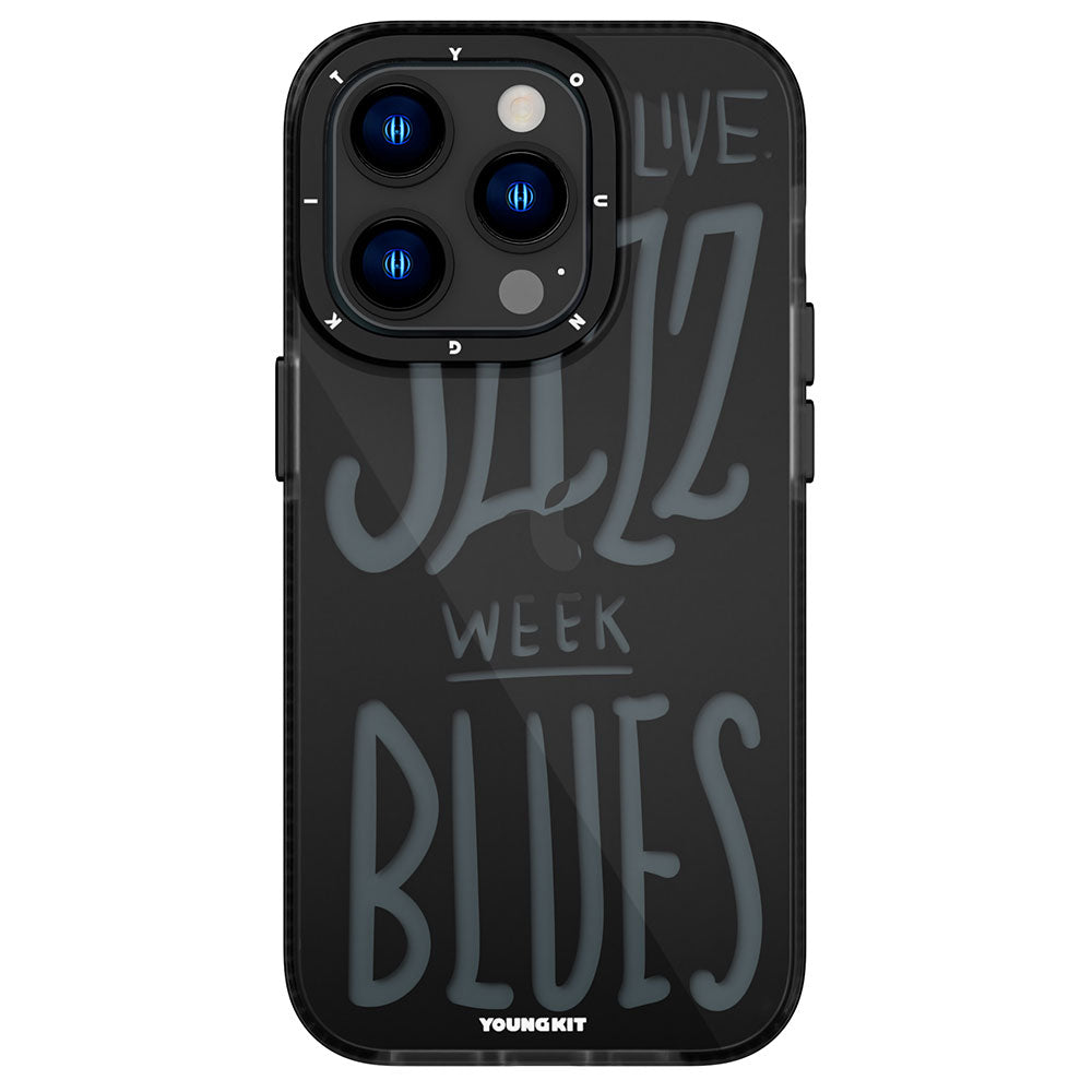 Youngkit Jazz Serisi iPhone Siyah Kapak - enzaksesuar