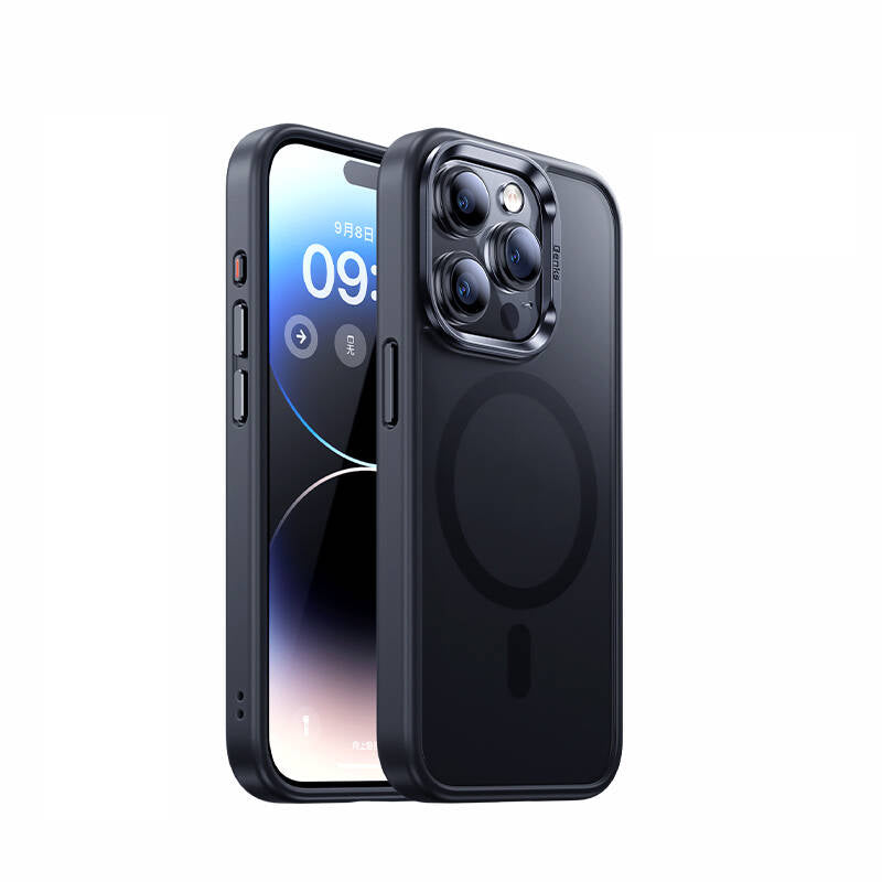 BENKS iPhone 15 Pro Magsafe Şarj Özellikli Benks Mist Protective Siyah Kılıf