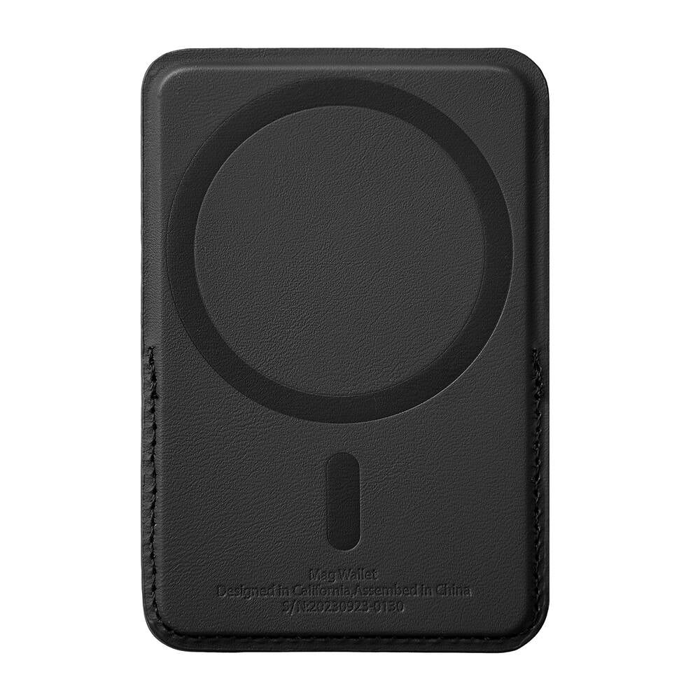 Wiwu MW-001 Pop-Up Sade Tasarımlı 3 Hazneli PU Magnetik Standlı Siyah Kartlık - enzaksesuar