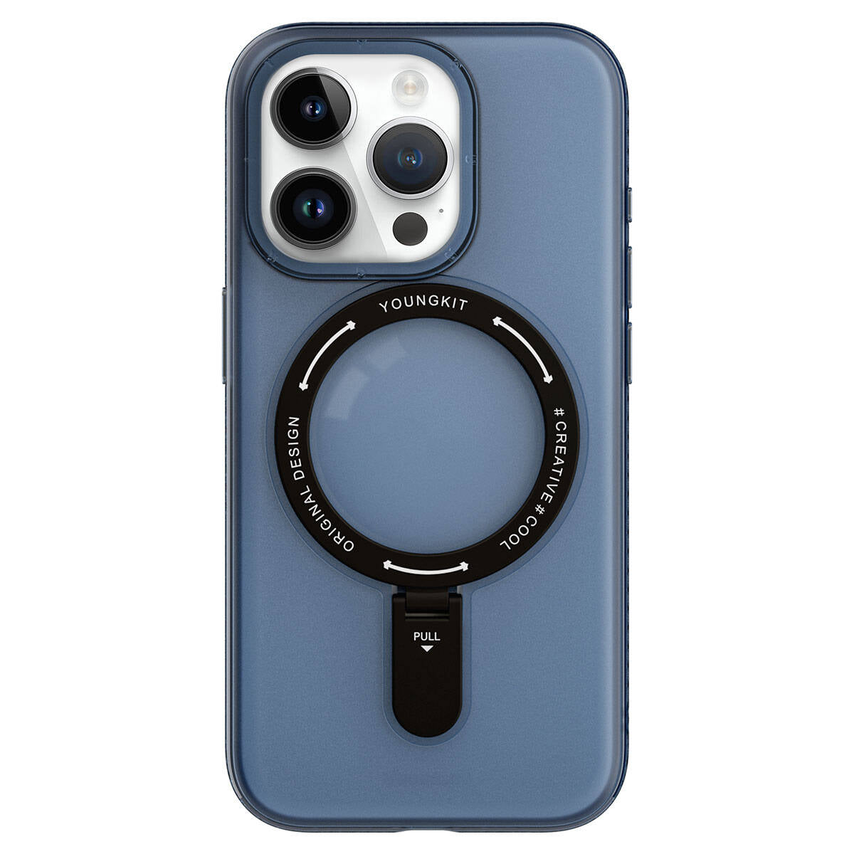 Youngkit Rock Serisi iPhone Mavi Kapak - enzaksesuar