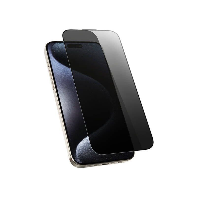 Wiwu Wi-SQ009 Easy Install iPrivacy 360° Anti-Peep Oleofobik Temperli Cam Ekran Koruyucu + Kolay Uygulama Aparatlı