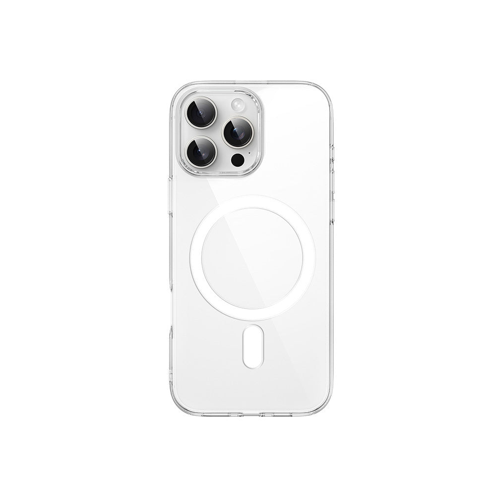 WİWU iPhone 16 Pro Magsafe Şarj Özellikli Invisible Pro Sert PC Kılıf