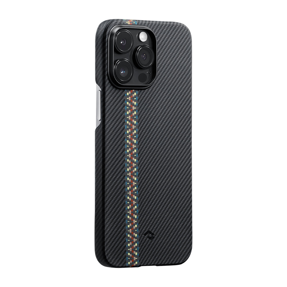 PİTAKA Magsafe Şarj Özellikli İPhone 14 Pro 600D Aramid Fiber Pitaka Tactile Woven Orchestra Serisi Rhapsody Kapak