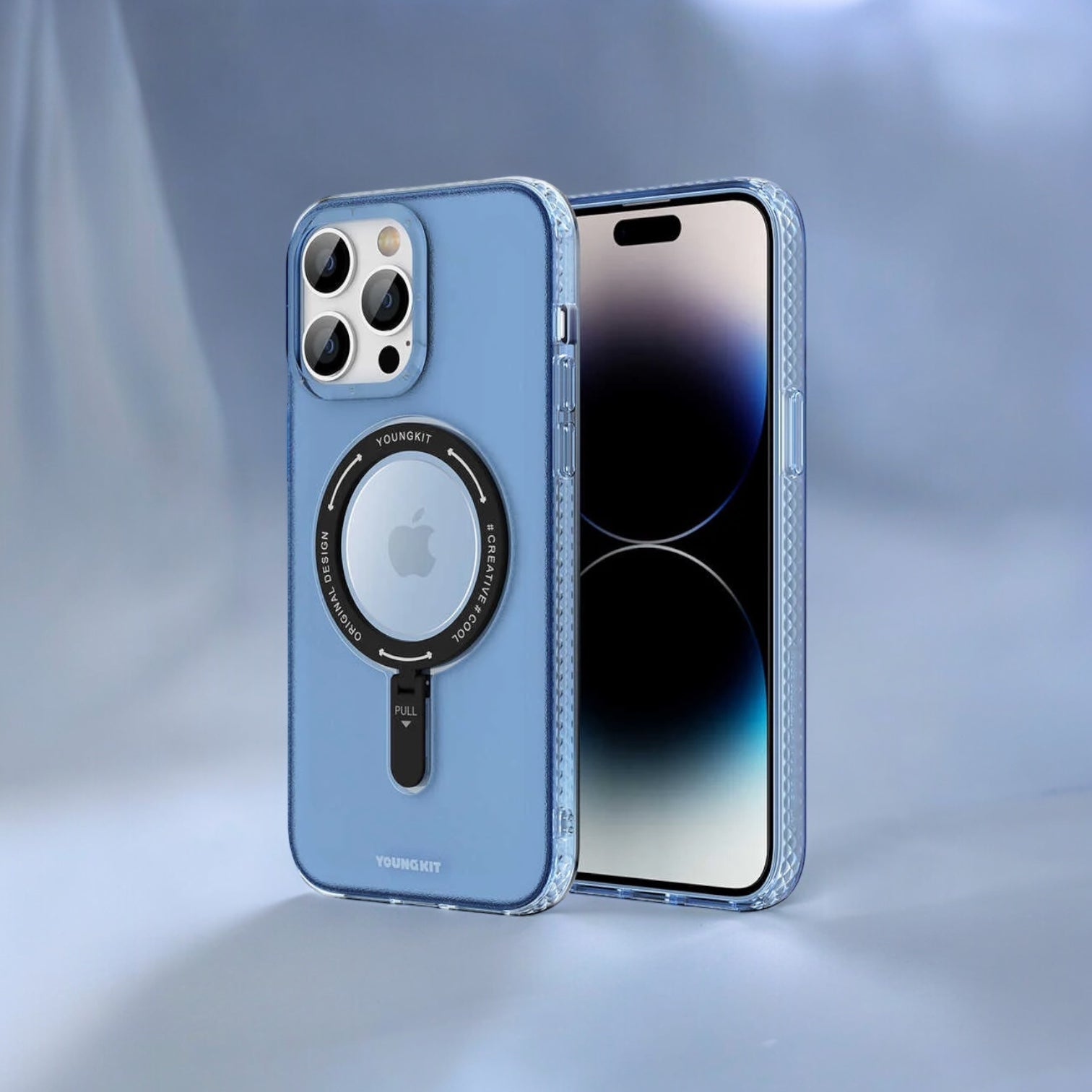 Youngkit Rock Serisi iPhone Kapak Mavi- Product vendor