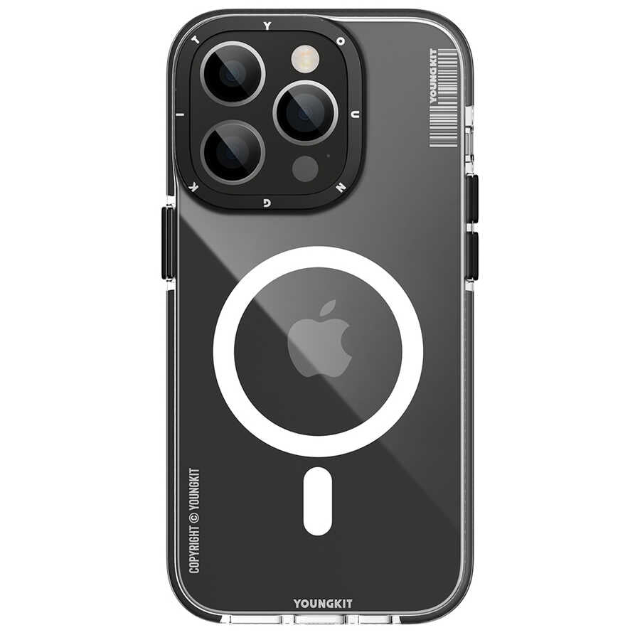 Youngkit Exquisite Serisi iPhone Siyah Kapak - enzaksesuar