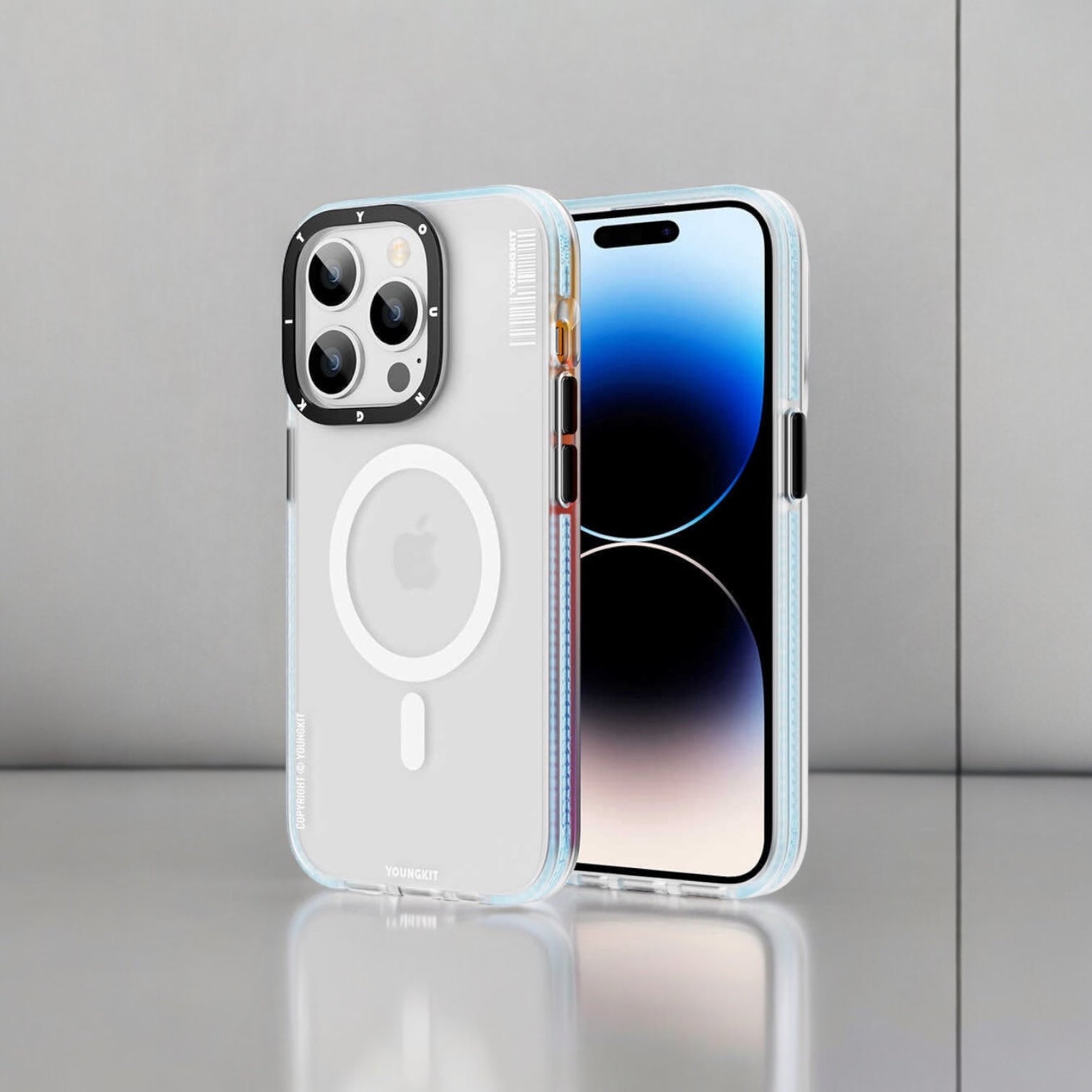 Youngkit Jane Sand Serisi iPhone Mat Kapak Mavi- Product vendor