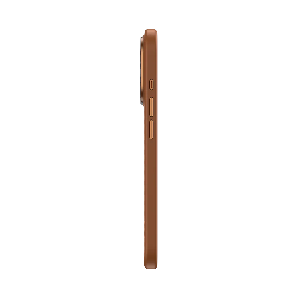Apple iPhone 17 Pro Kılıf M-Safe Şarj Özellikli Benks ArmorPro ArmorGrid Serisi Kevlar Kapak Açık Turuncu