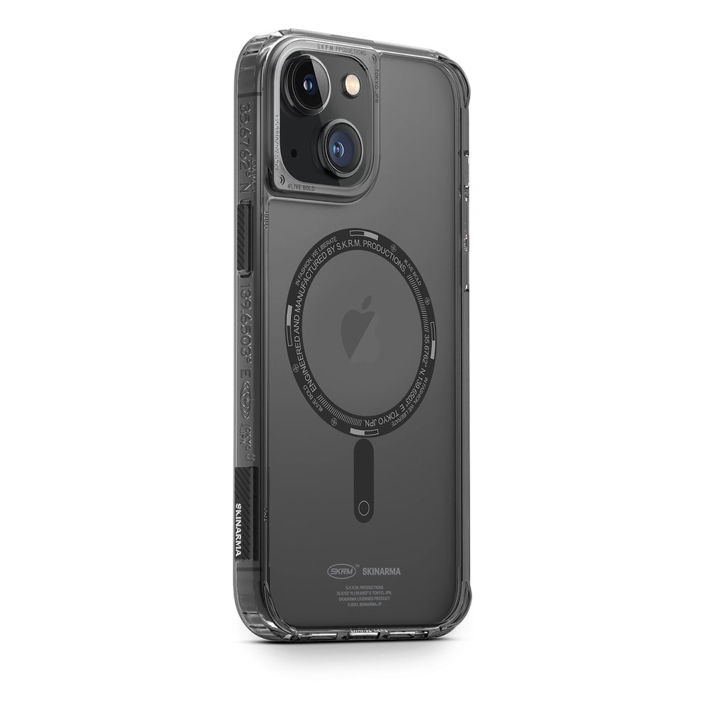 SkinArma Şeffaf Airbag Tasarımlı Magsafe Şarj Özellikli Saido Kapak Şeffaf - enzaksesuar