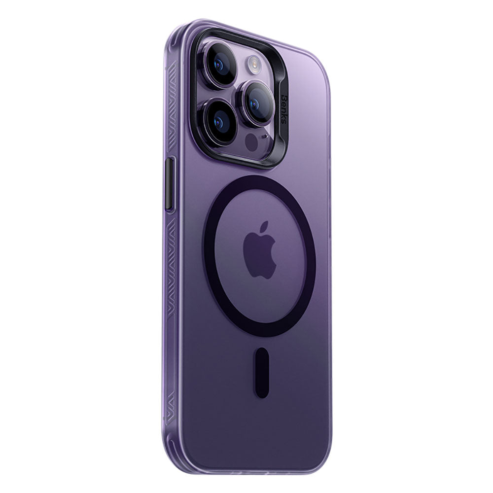 Benks Lucid Armor Serisi iPhone Mor Kapak - enzaksesuar