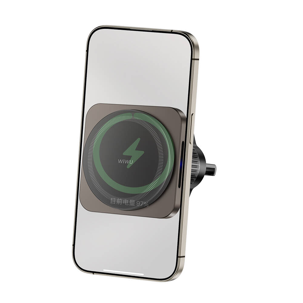 WİWU CH-318 Magneto Serisi Magsafe Şarj Özellikli Havalandırma Tasarım Araç Telefon Tutucu