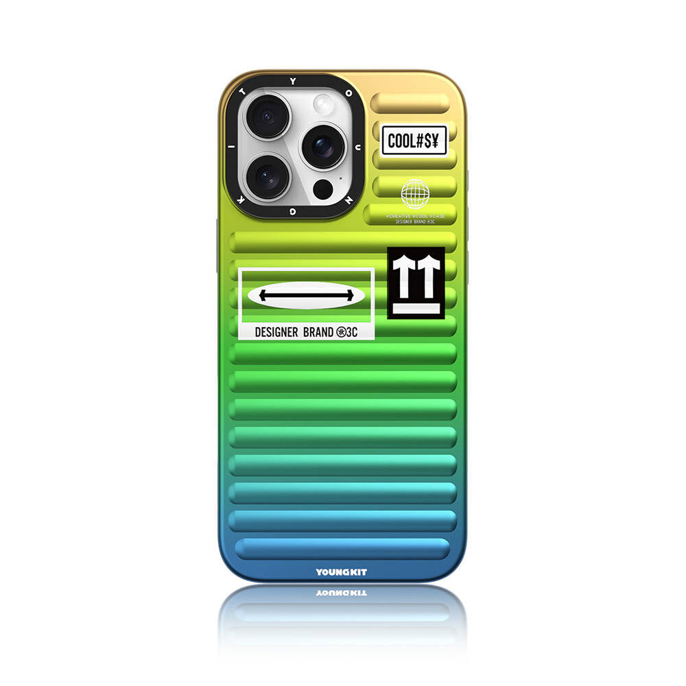 Youngkit Secret Color Serisi iPhone Yeşil Kapak - enzaksesuar
