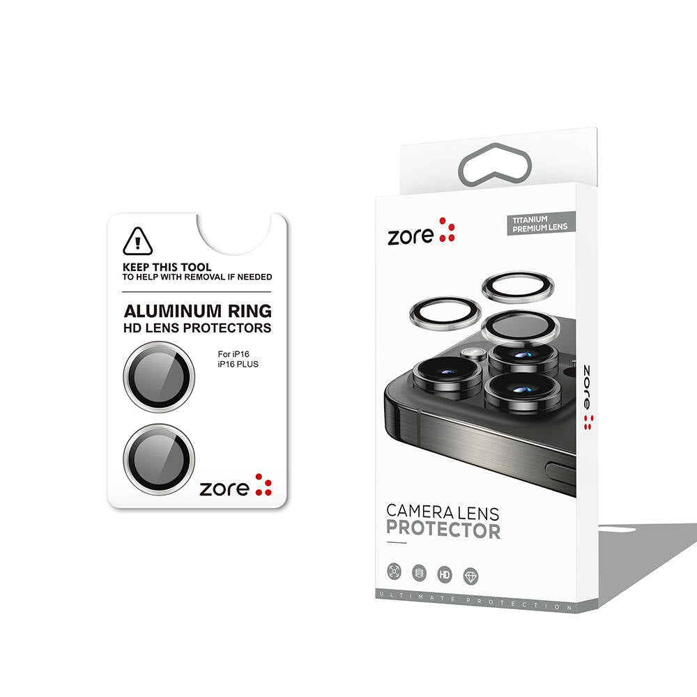 Zore CL-12 Premium Safir Kamera Lens Koruyucu - enzaksesuar
