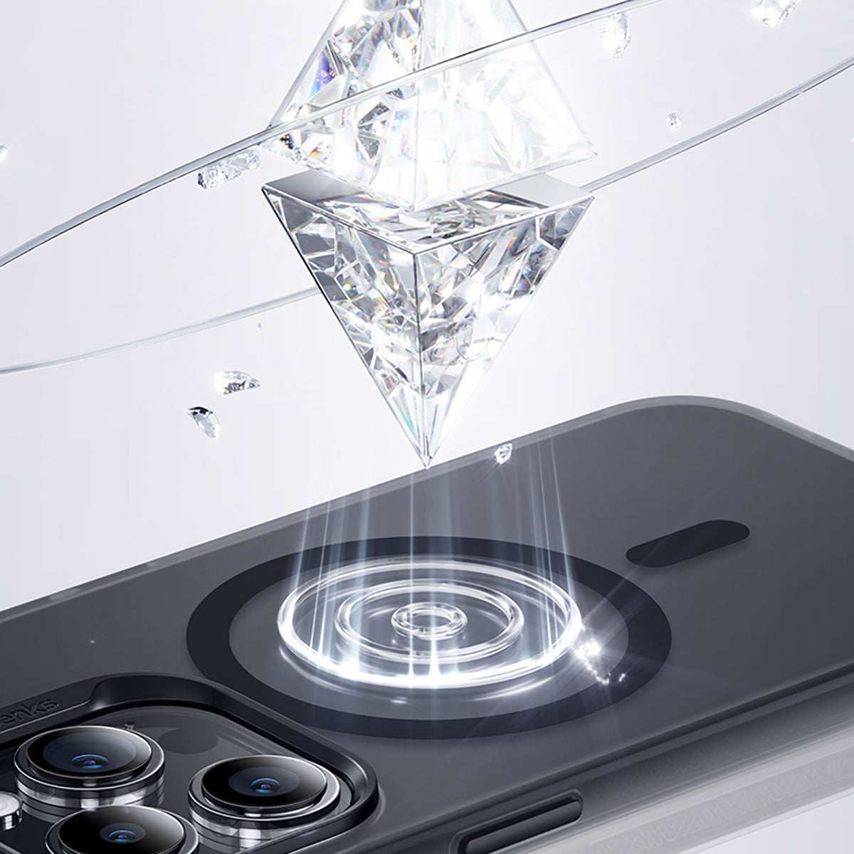 Benks Lucid Armor Serisi iPhone Siyah Kapak - enzaksesuar