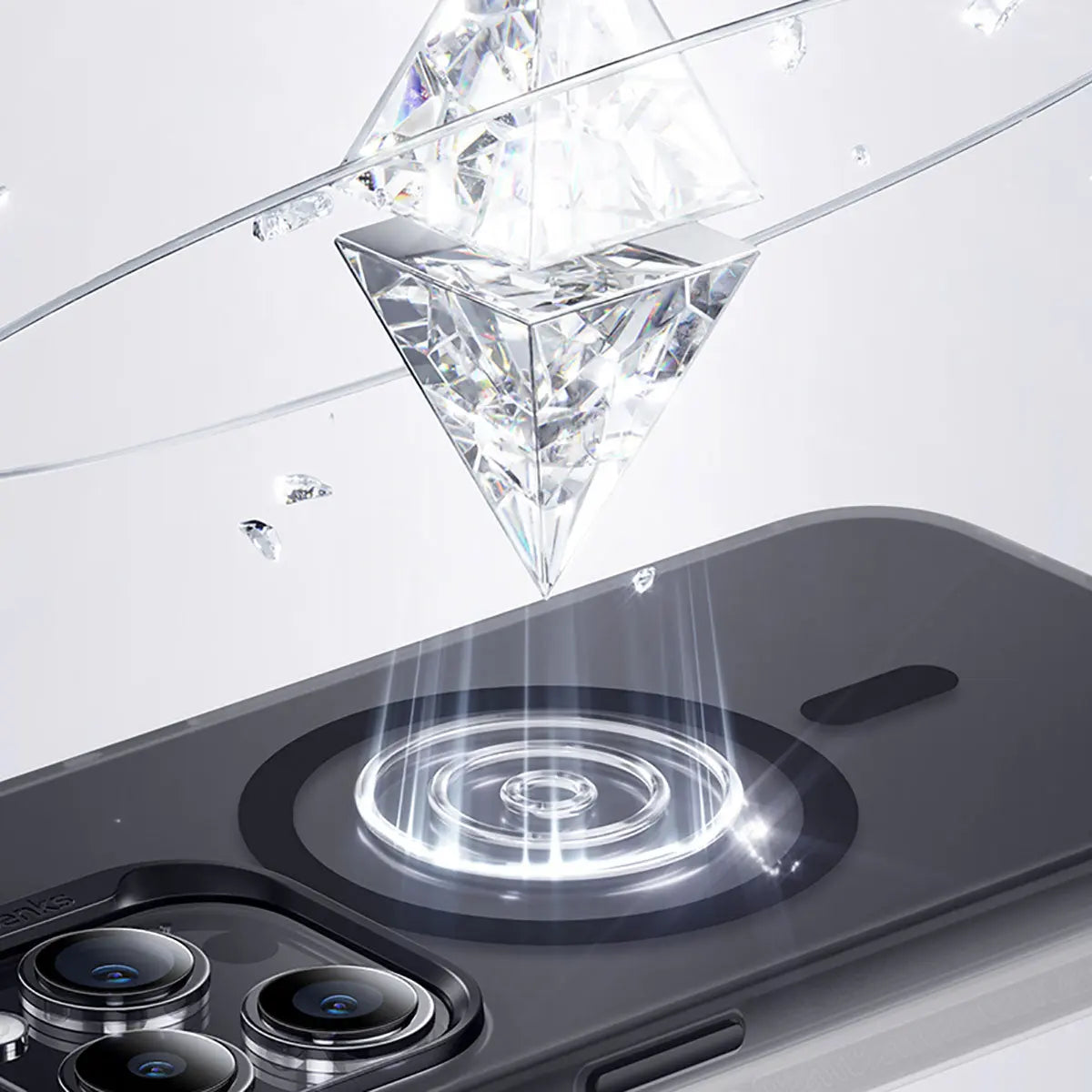 Benks Lucid Armor Serisi iPhone Siyah Kapak - enzaksesuar