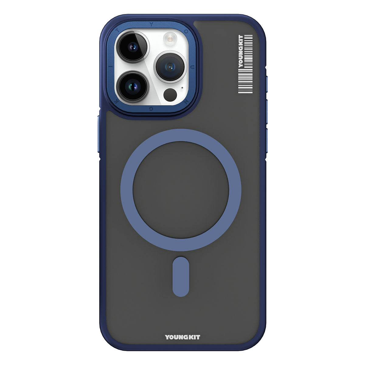 Youngkit Rock Sand Serisi iPhone Mavi Kapak - enzaksesuar