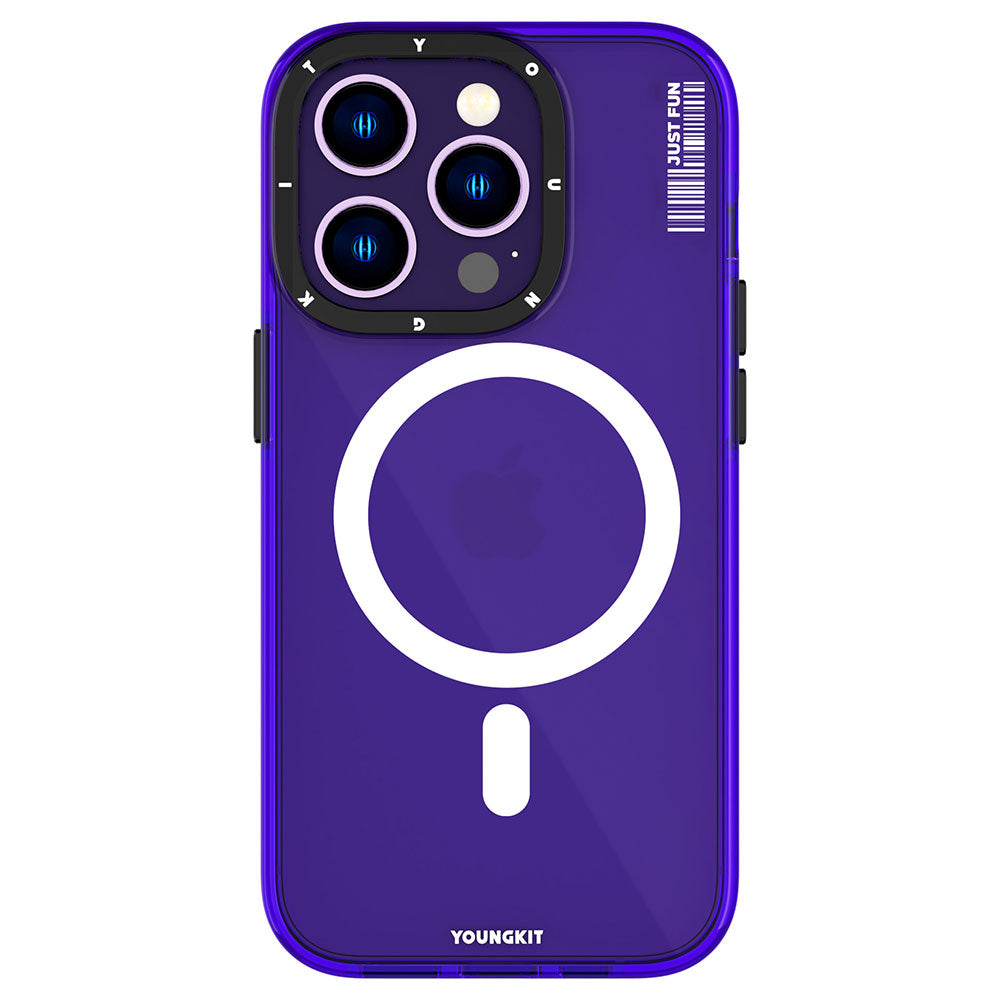 Youngkit Crystal Color Serisi Mor Kapak - enzaksesuar
