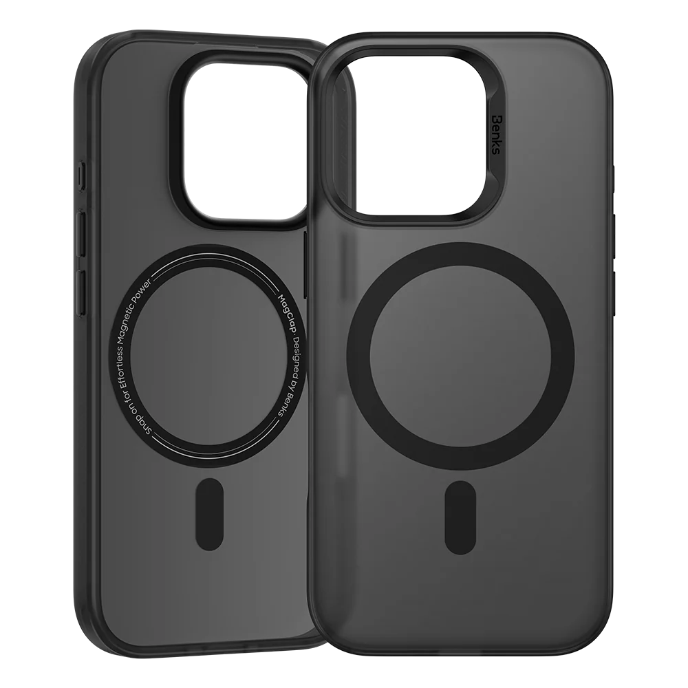 Benks Lucid Armor Serisi iPhone Siyah Kapak - enzaksesuar