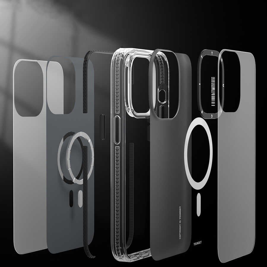 Youngkit Kamuflaj Serisi iPhone Mavi Kapak - enzaksesuar