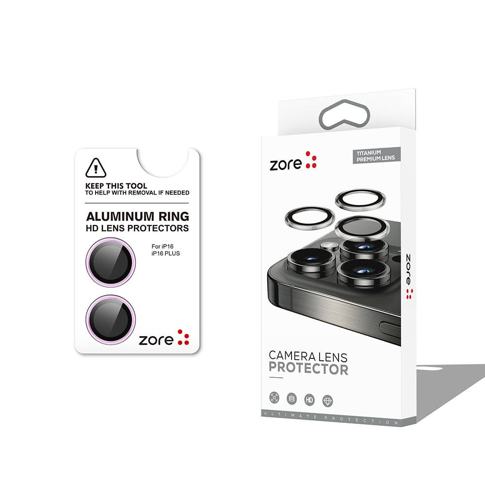 Zore CL-12 Premium Safir Kamera Lens Koruyucu - enzaksesuar
