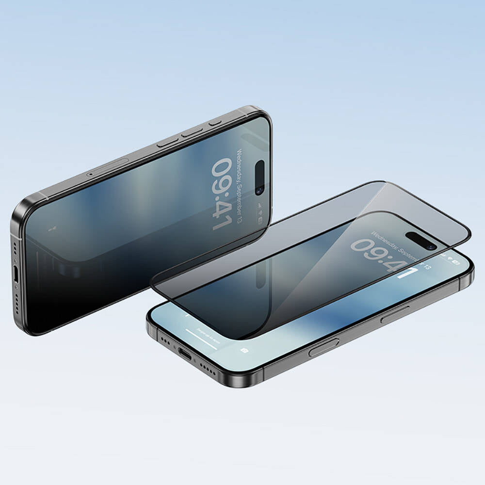 Benks Ultra Shield 0.3mm Privacy(Hayalet) Ekran Koruyucu + Kolay Uygulama Aparatlı - enzaksesuar