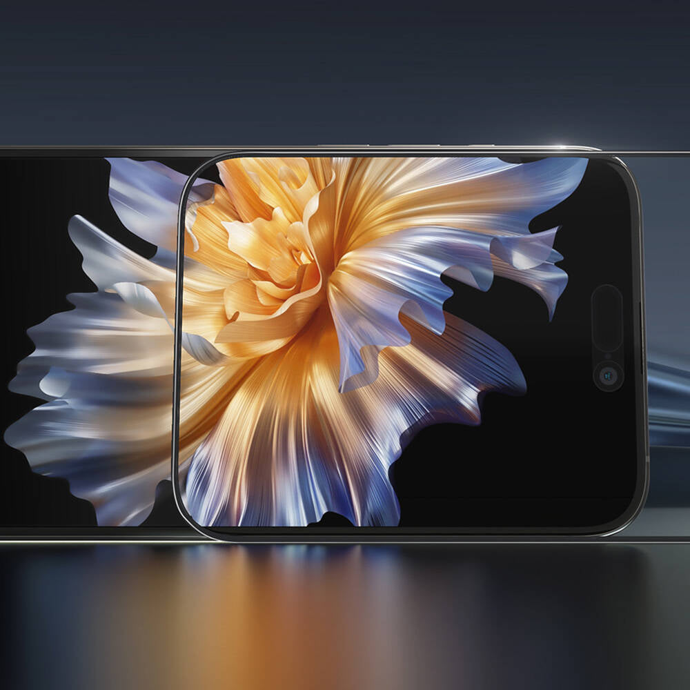 Wiwu Wi-SQ009 Easy Install iPrivacy 360° Anti-Peep Oleofobik Temperli Cam Ekran Koruyucu + Kolay Uygulama Aparatlı