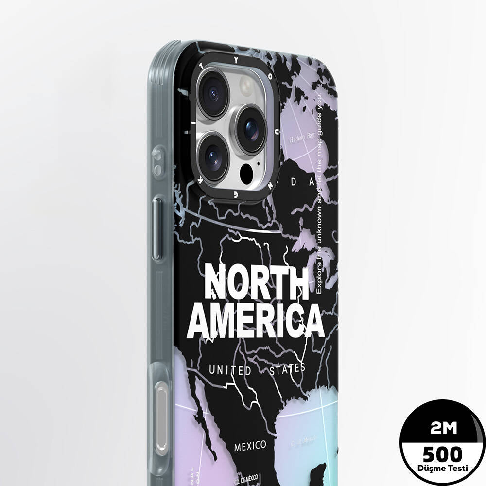 Magsafe Şarj Özellikli Youngkit Universal Serisi North America Kapak - enzaksesuar