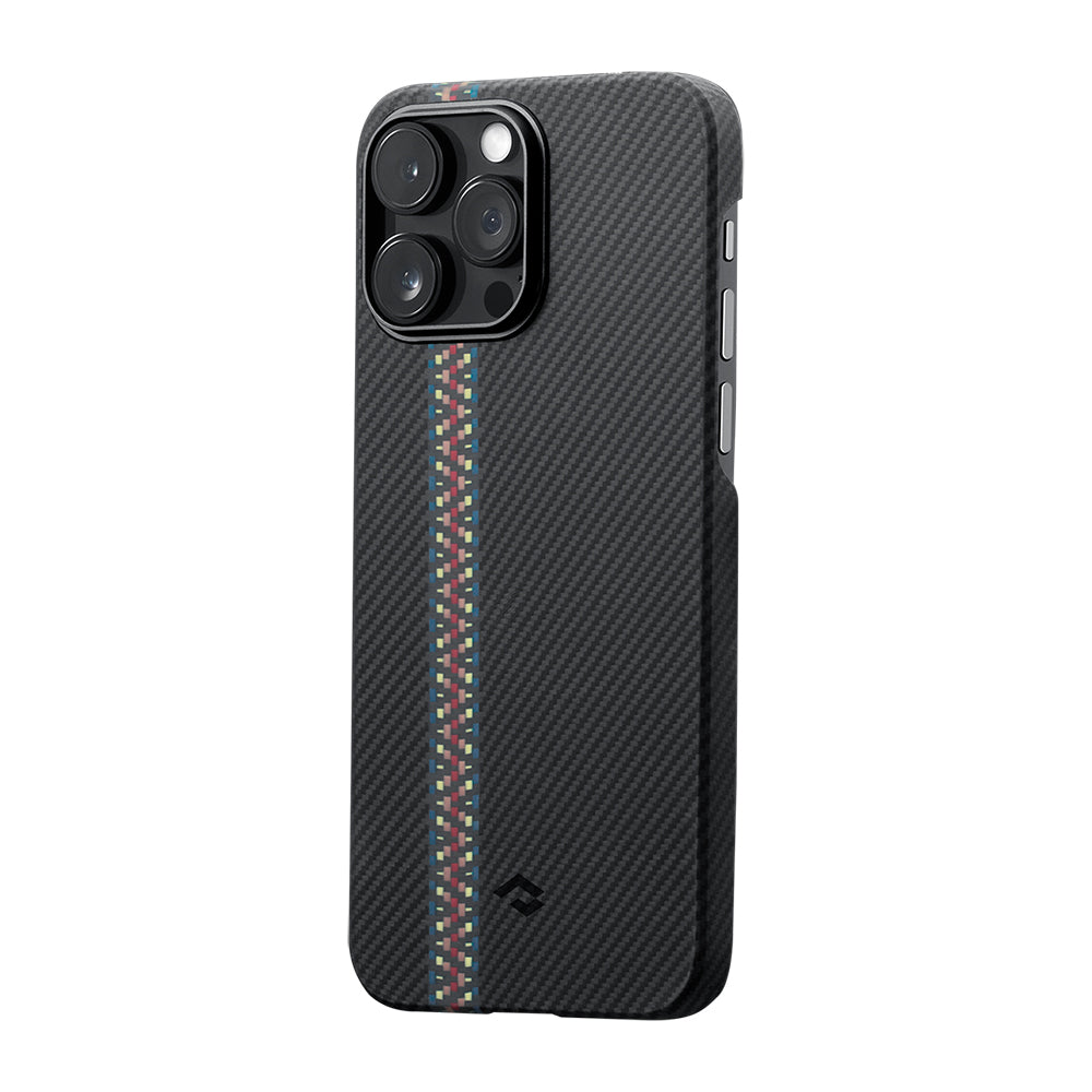 PİTAKA Magsafe Şarj Özellikli İPhone 14 Pro 600D Aramid Fiber Pitaka Tactile Woven Orchestra Serisi Rhapsody Kapak