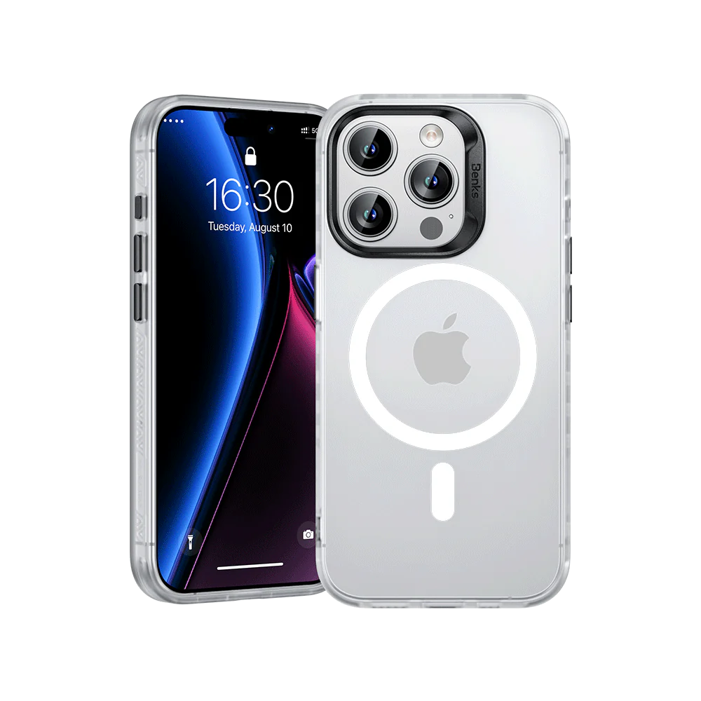Benks Lucid Armor Serisi iPhone Kapak Mavi - enzaksesuar