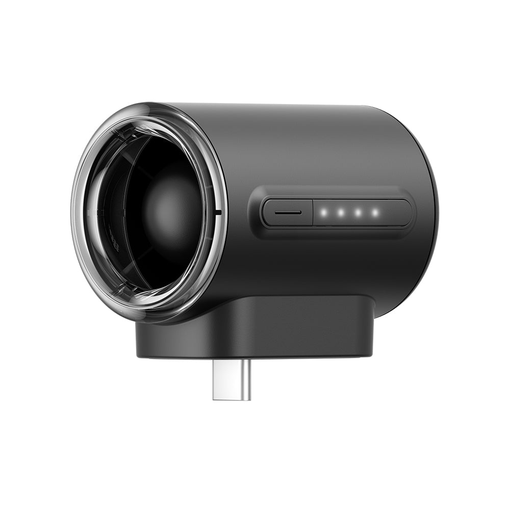 Aecooly PK01-F1 Type-C Bağlantılı 4 Kademeli Portatif Soğutucu Mini Fan Beyaz