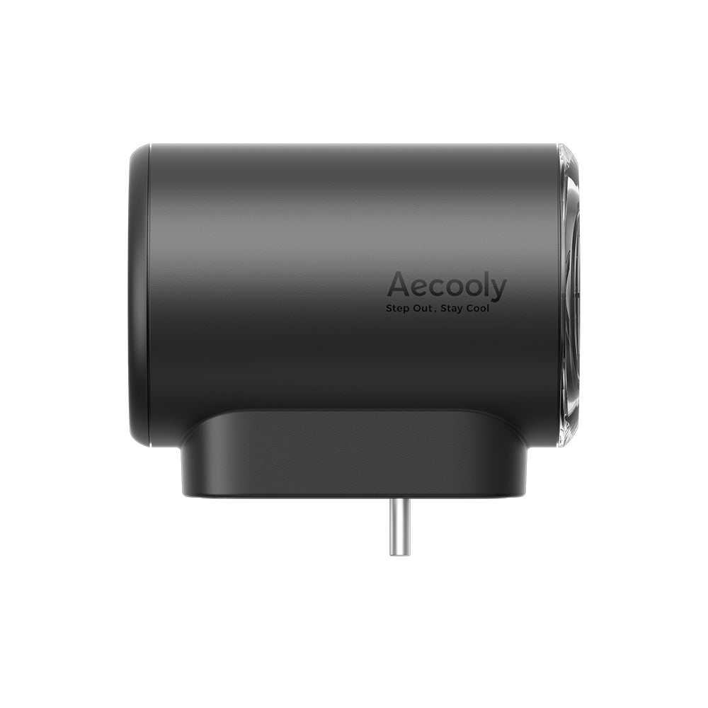 Aecooly PK01-F1 Type-C Bağlantılı 4 Kademeli Portatif Soğutucu Mini Fan Siyah