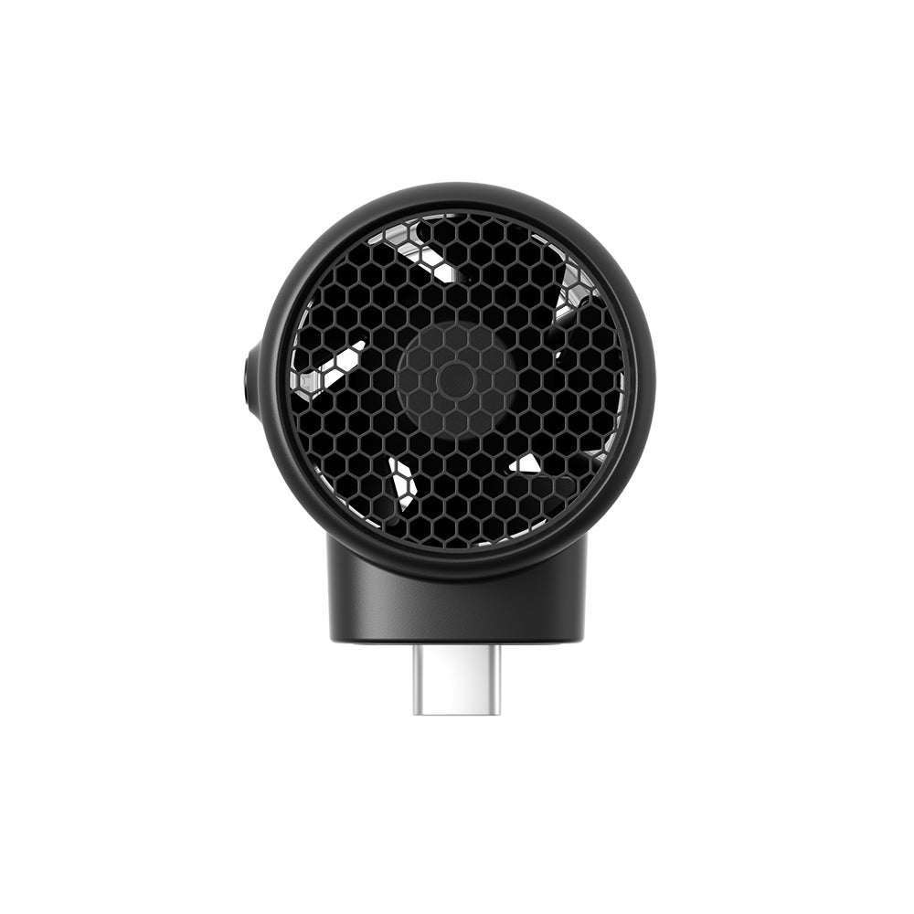 Aecooly PK01-F1 Type-C Bağlantılı 4 Kademeli Portatif Soğutucu Mini Fan Siyah