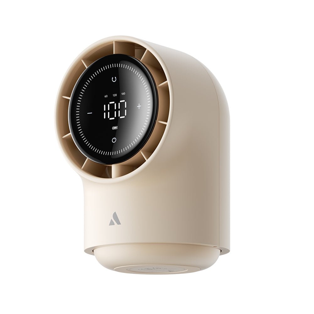 Aecooly TB01 Dijital LED Göstergeli Portatif Soğutucu Masa Fanı Bej