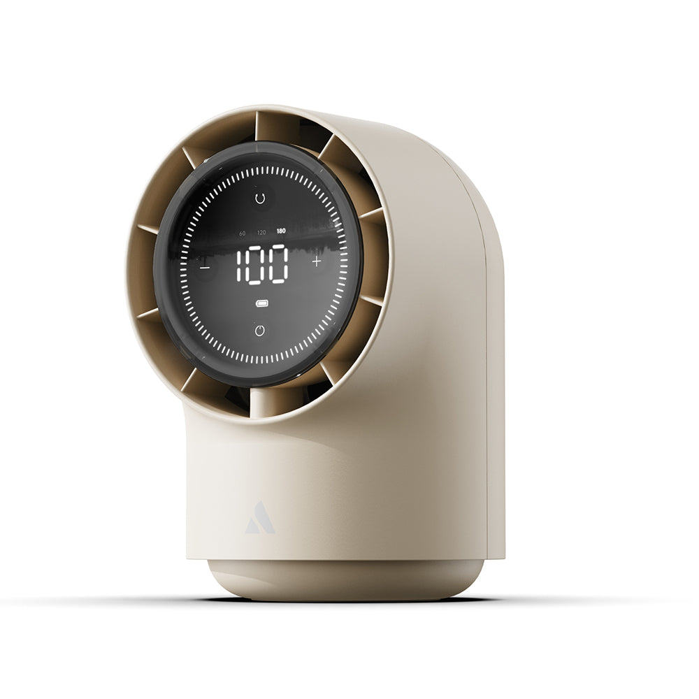 Aecooly TB01 Dijital LED Göstergeli Portatif Soğutucu Masa Fanı Bej