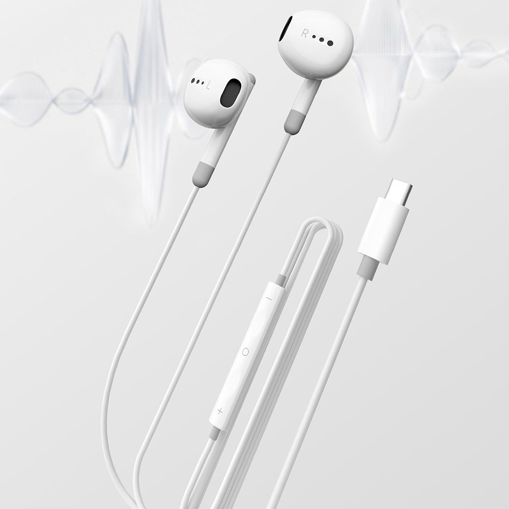 Amazingthing 3.5mm Kulak İçi Kablolu Kulaklık 1.2m Beyaz