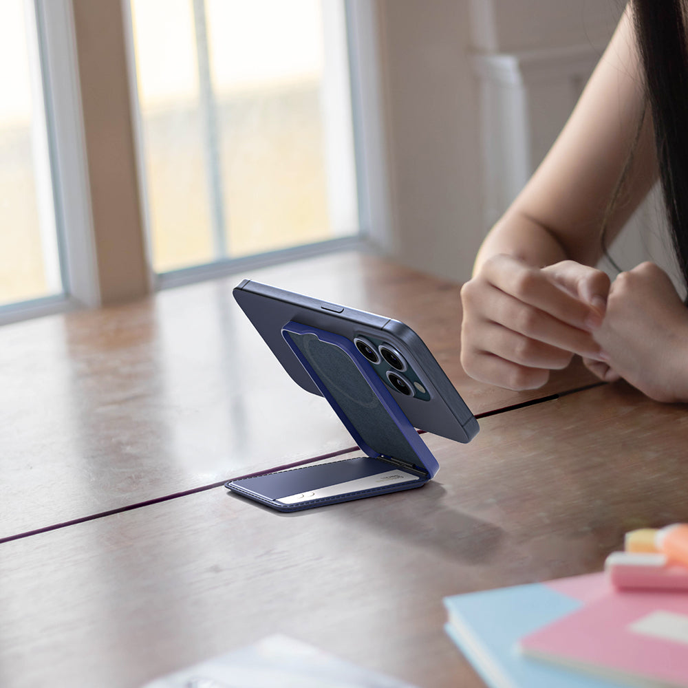 Amazingthing Glamour Link Fonksiyonel Çok Yönlü Grip Standlı Magnetik Kartlık Mavi