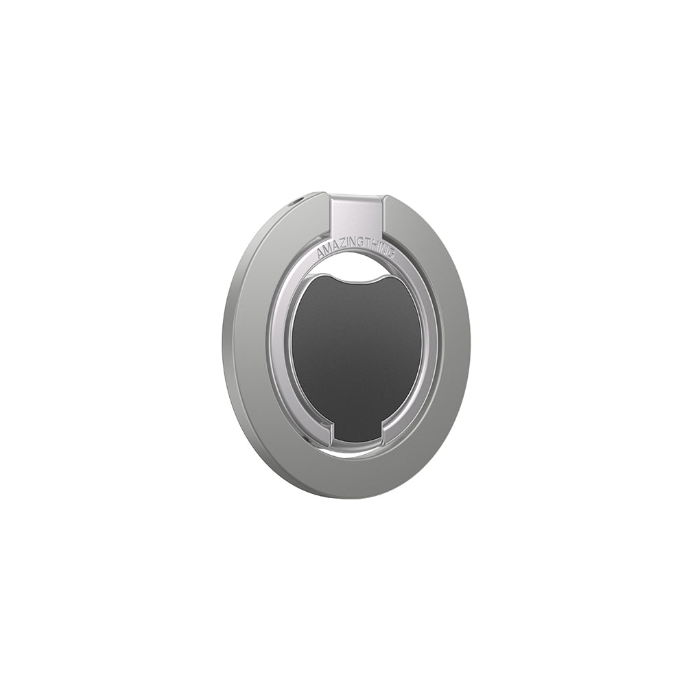 Amazingthing Magnetik 360 Derece Dönebilen Titan MagFlex Serisi Parmak Ring Stand Gri